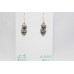 Traditional dangle women owl bird earring 925 Sterling Silver B 921